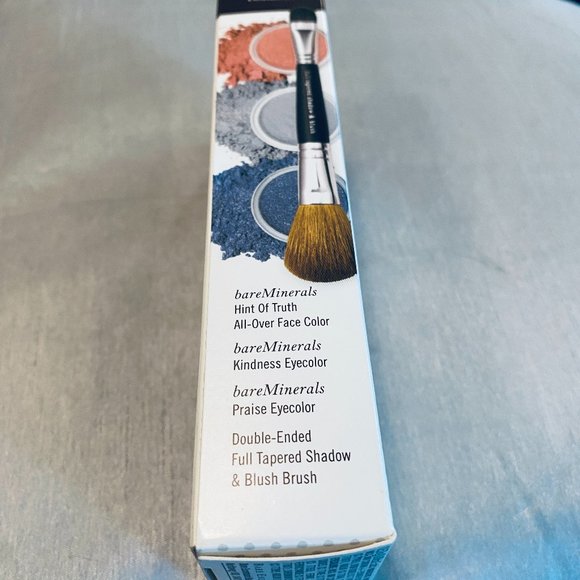 bareMinerals 4 pc set with 2 loose powder eye colors, brush, all over color NIB - Picture 3 of 6